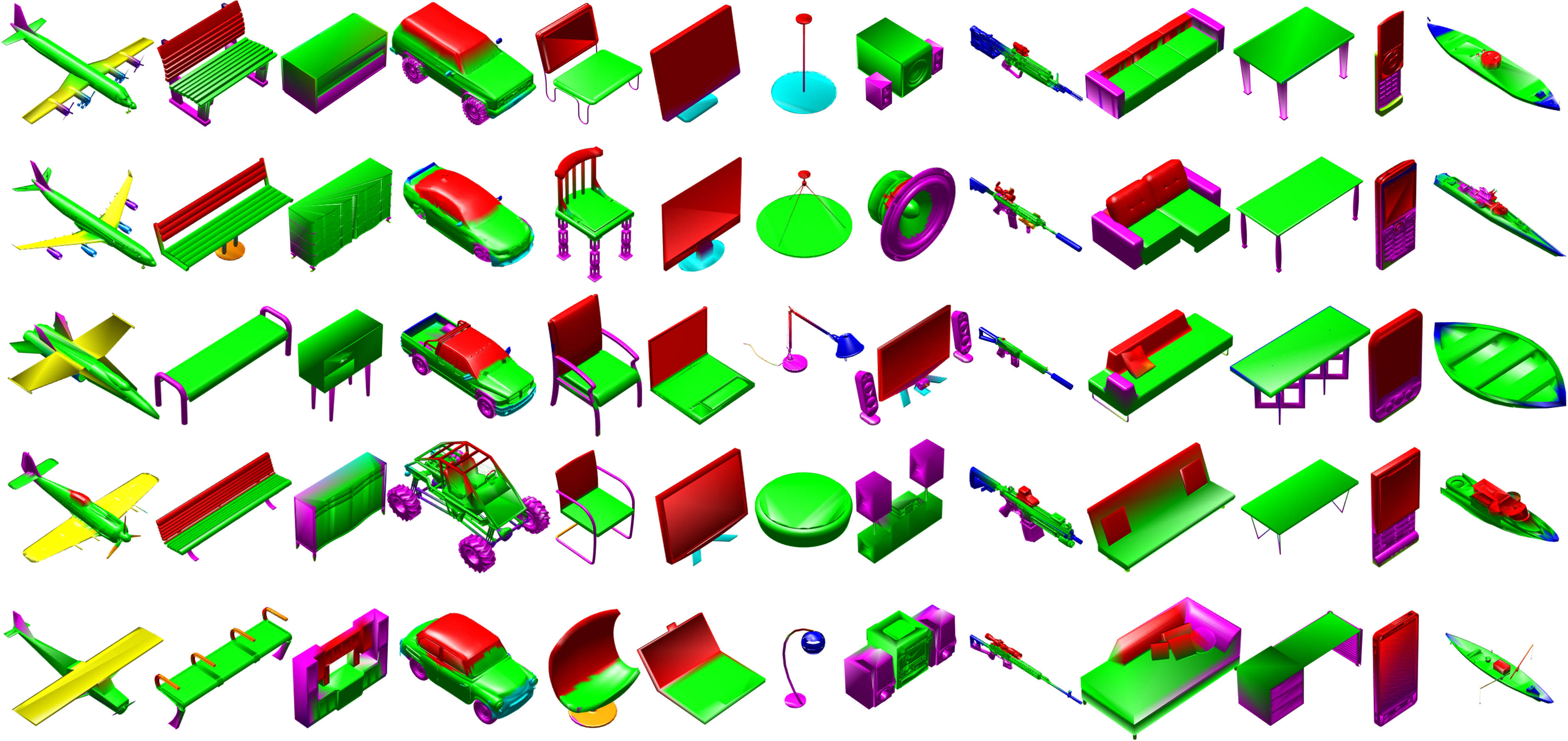 Reconstruction Segmentation Results