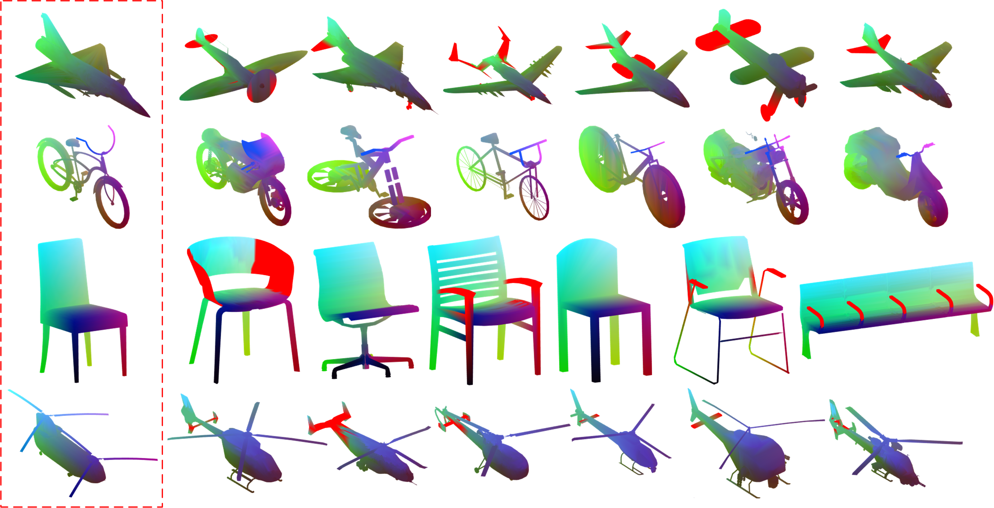 Correspondence 3D Semantic Correspondence Results
